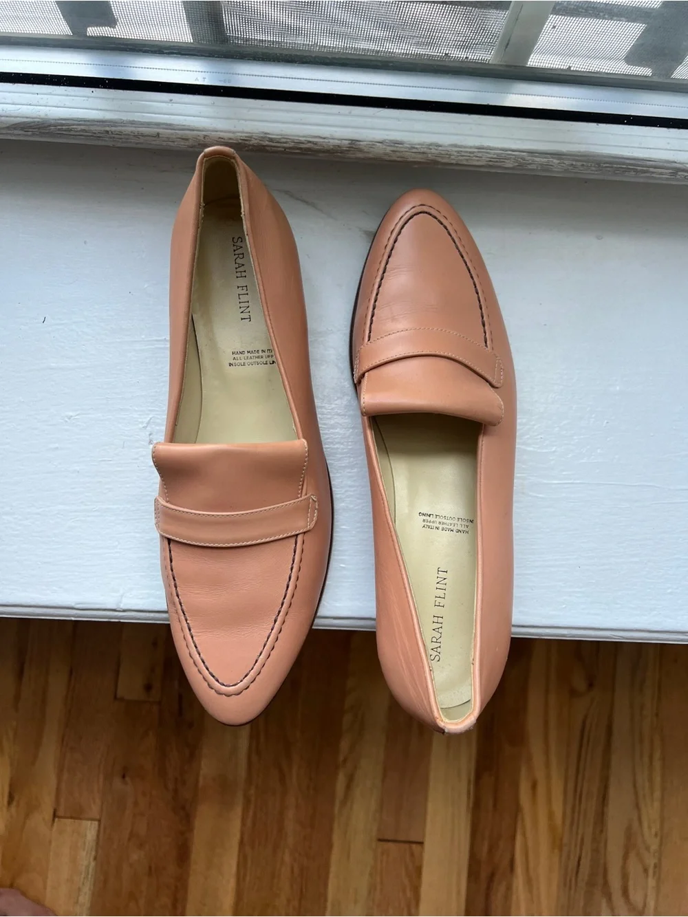 Sarah Flint - Alysia Loafer x Gravati - Blush Leather - *Made at Gravati*